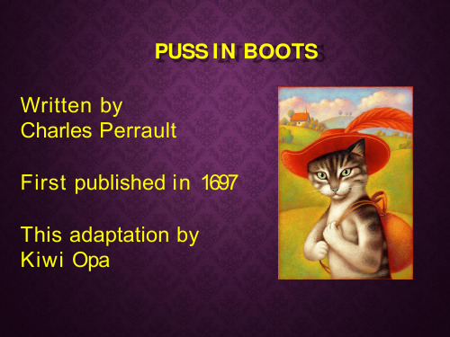 儿童语文绘本故事Puss-in-Boots