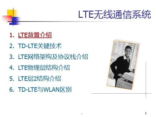 LTE无线通信系统PPT课件