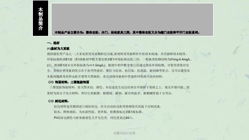 衣帽间设计说明课件