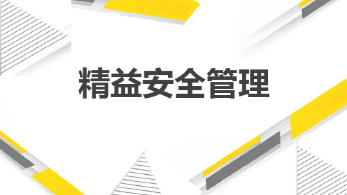 精益安全管理