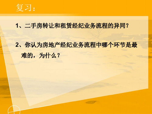 房源信息的要素