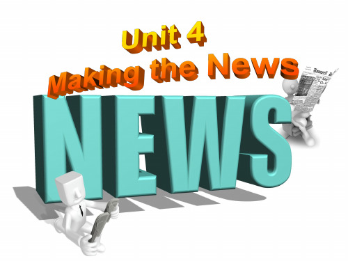 人教版高二英语必修五Unit 4 Making the news Grammar