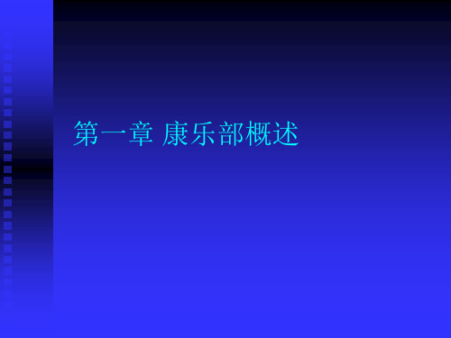 康乐行业的现状与发展