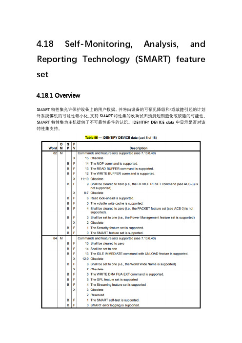 ATAATAPI协议SMART部分
