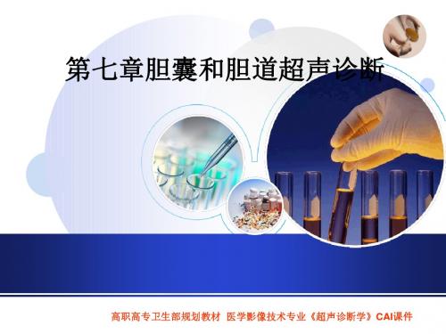 第七章胆囊和胆道超声诊断ppt课件