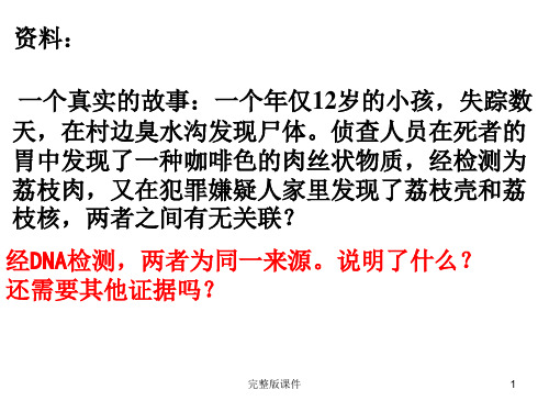 遗传信息的携带者ppt课件