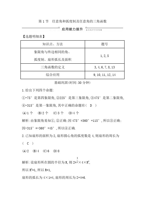 2020版导与练一轮复习文科数学 (6)