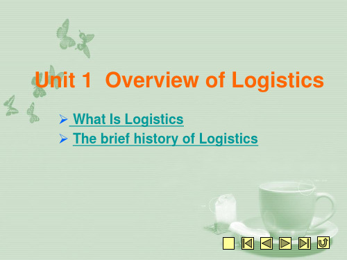 Logistics