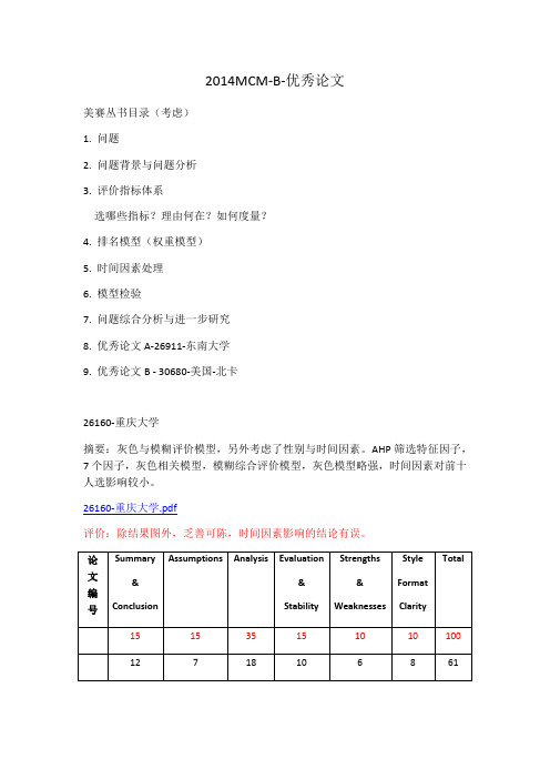 2014MCM-B优秀论文