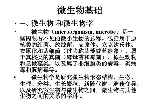 微生物讲座