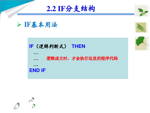 Fortran PPT课件 (6)IF基本用法