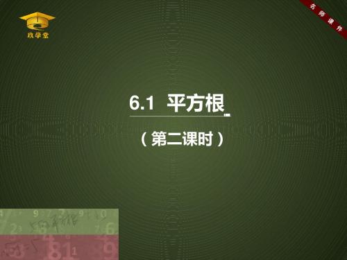 《平方根(2)》名师课件