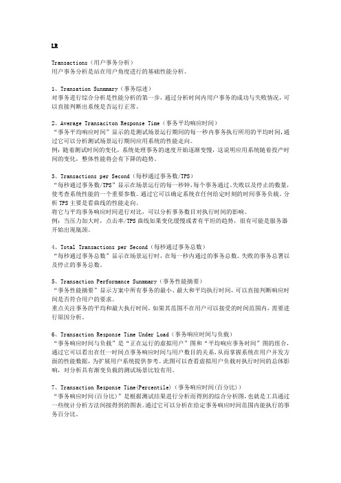 LR名词解释
