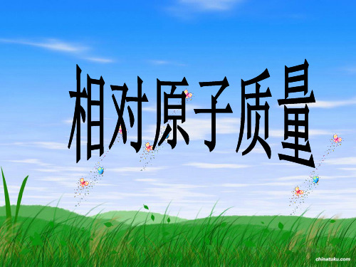 原子的结构相对原子质量详解