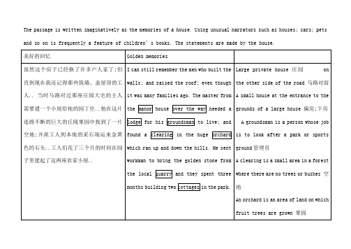 新标准大学英语第四册unitactivereing课文及译文