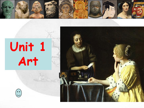 人教版高中英语选修六课件：Unit1 Art reading (共31张PPT)