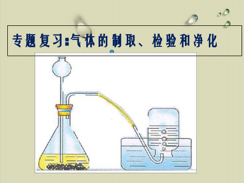 中考化学专题复习：化学实验专题复习实用课件 17张PPT【精选】