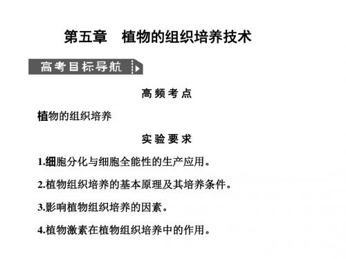 高二生物植物的组织培养技术(1)(教学课件2019)