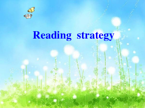 ReadingstrategyAnalyzingthestructureofthepassage