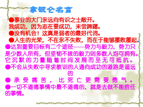 语文版八年级语文下册第19课《滑铁卢之战》(45张ppt) 课件(共45张PPT)