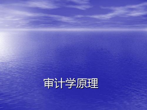 审计学原理