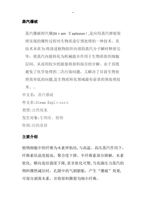 蒸汽弹射爆破