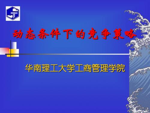 动态竞争条件下的竞争策略36036 共53页