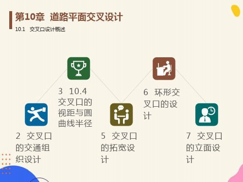 道路平面交叉设计