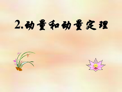 第二节 动量和动量定理