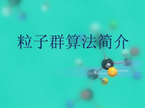 粒子群算法简介
