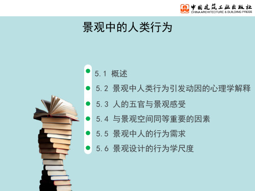 景观园林设计系列——景观中的人类行为
