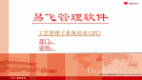 SFC 工艺管理9.0