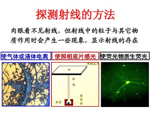 19.3探测射线的方法