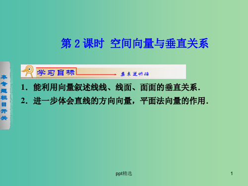 高中数学 3.2立体几何中的向量方法(2)课件 新人教版选修2-1