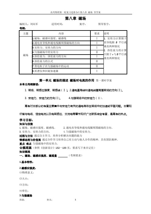 第八章 磁场