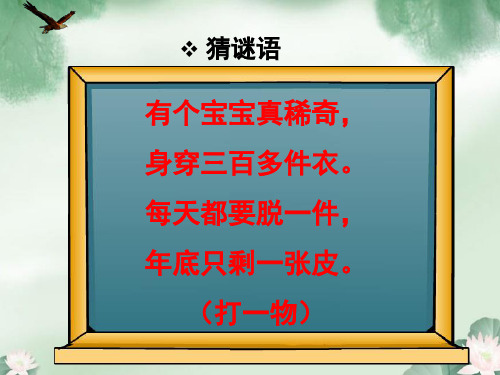 人教版三年级上册数学《认识年月日》课件