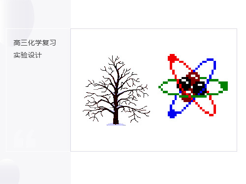 化学实验方案设计的类型