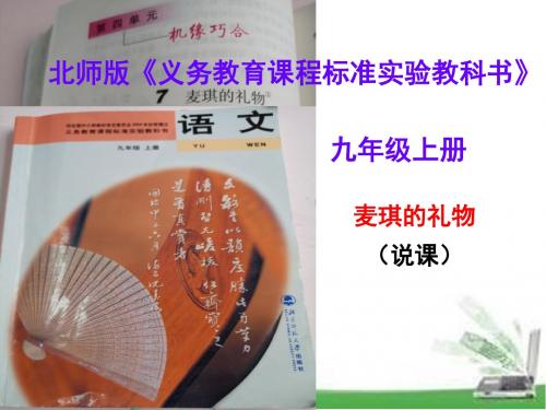 麦琪的礼物说课稿