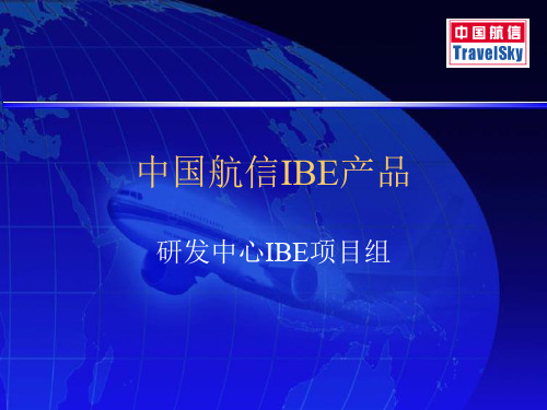 IBE整体介绍