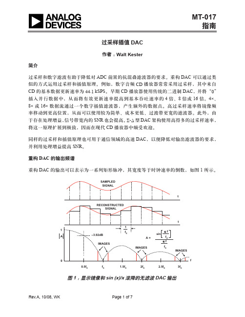 过采样插值ADC