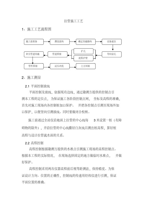 (完整版)拉管施工工艺