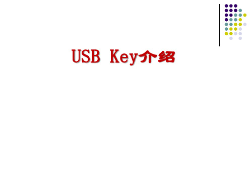 USB KEY介绍