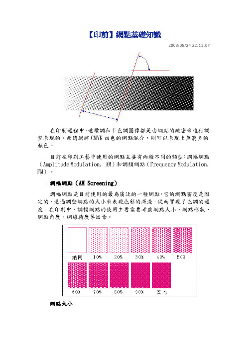 网点基础知识