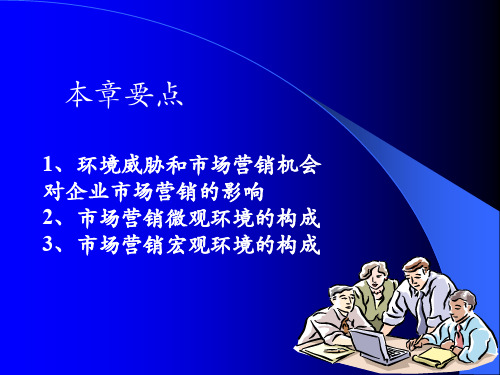 市场营销学高教版-营销环境