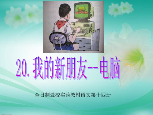 20.我的新朋友----电脑
