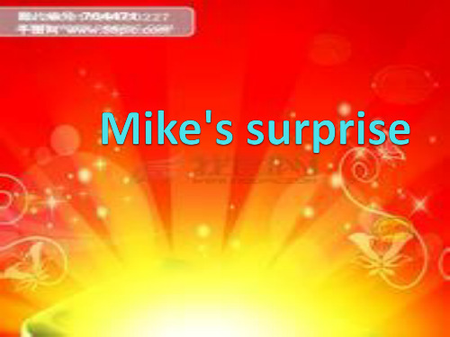 pep新版小学英语六年级下册recycle day8 Mike's surprise课件20
