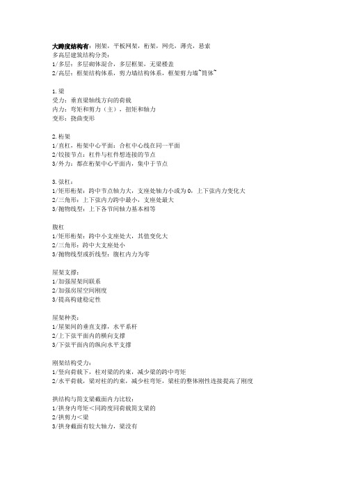 结构选型