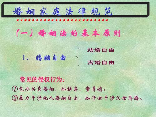 婚姻与继承思修复习