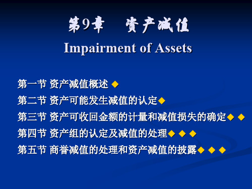 第9章资产减值20080518