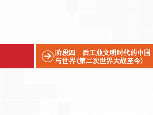 2020届浙江高考历史(选考2)课件：8.1 当今世界国际格局的多极化趋势 